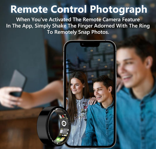 Smart Health Ring for Women Men Fitness Tracker