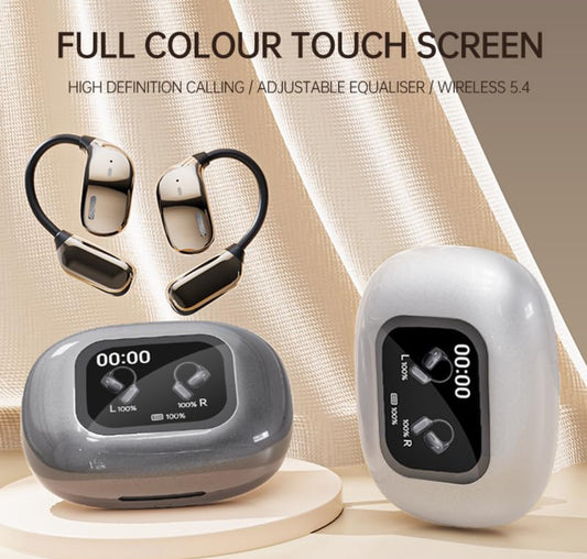 Touch Screen Open Ear Bluetooth wireless